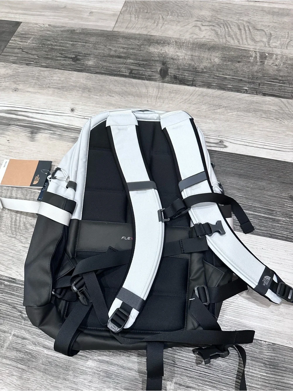 THE NORTH FACE Recon Backpack, Tin Grey Dark Heather/TNF Black NPF, One Size